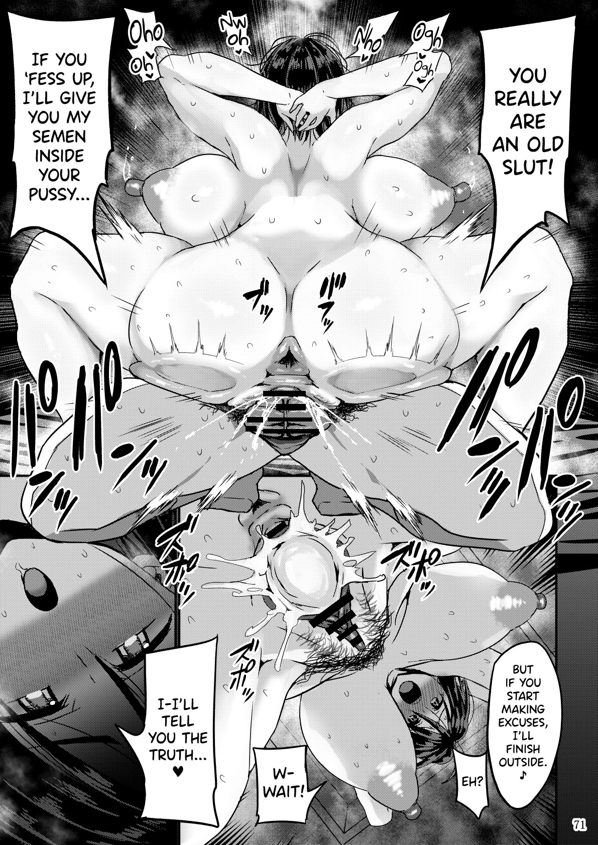 Hentai Manga Comic-A Wife Who Became Sexually Frustrated and Became Another Man's Cock Case-Read-71